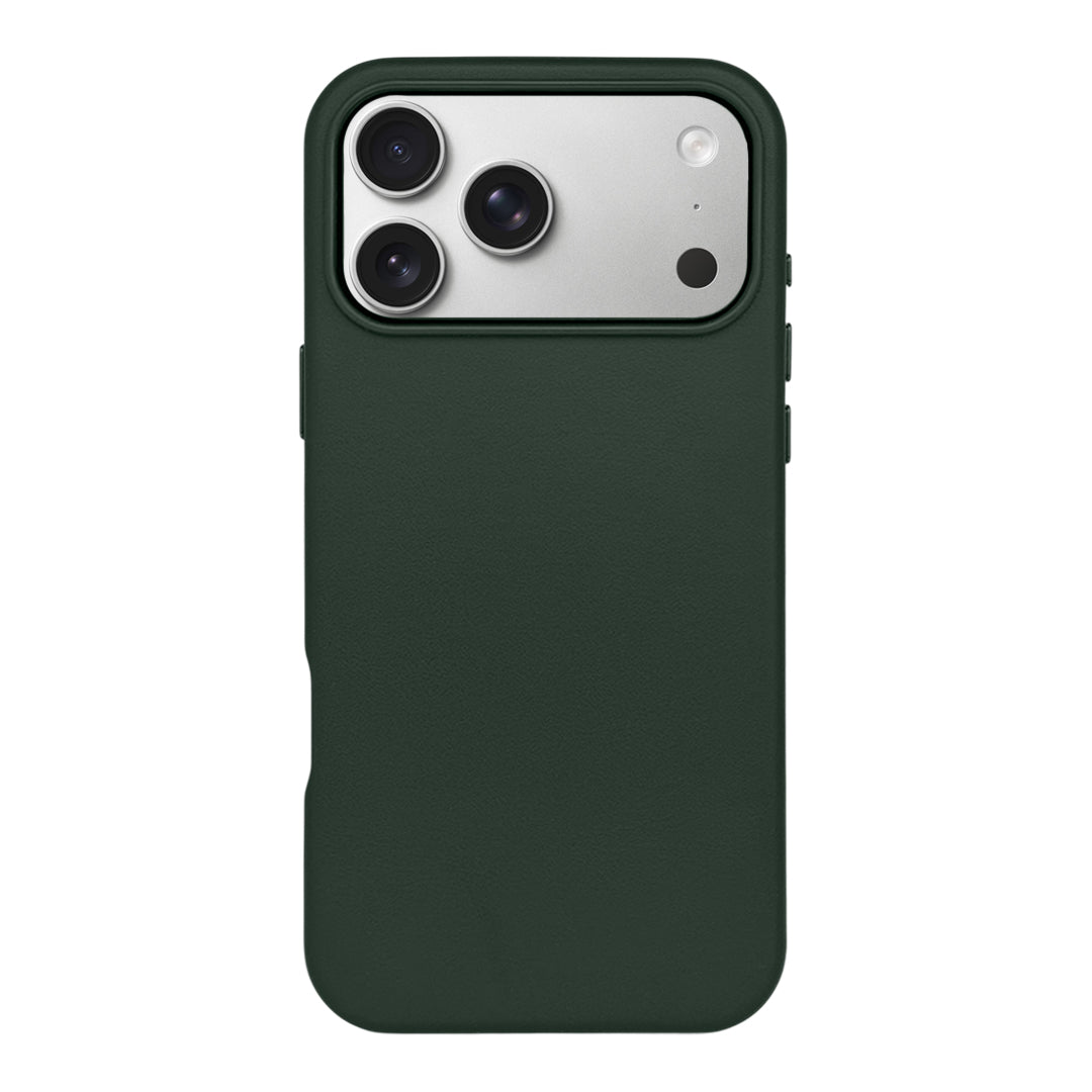 Casify Leren Hoesje met MagSafe voor de iPhone 17 Pro Max - Bosgroen