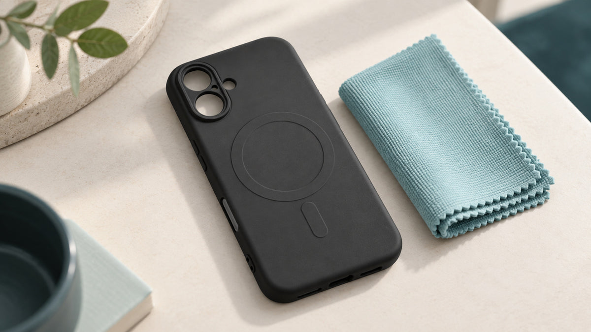 Telefoonhoesje schoonmaken zonder het te beschadigen