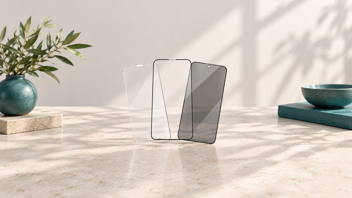 Welke screenprotector kiezen: case friendly, full cover of privacy?