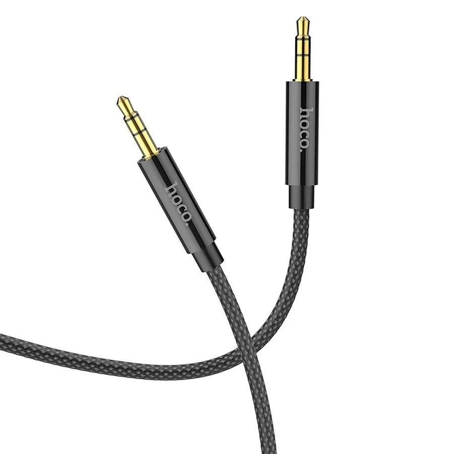 Hoco AUX kabel 3,5 mm Jack – Audio kabel Male to Male – 2 meter – Zwart