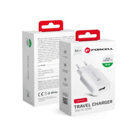 Forcell Oplader - Wall Charger – 18 Watt – USB-A – Wit
