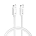 Forcell USB-C naar USB-C Kabel 60W QC4.0/PD – 2 meter – Wit
