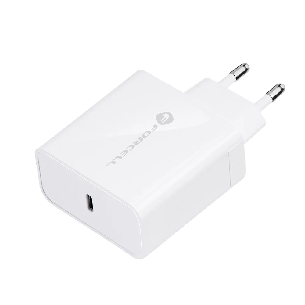 Forcell Oplader – Wall Charger – 45 Watt – USB-C – Wit – productfoto 4