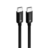 Forcell USB-C naar USB-C Kabel 60W QC4.0/PD – 1 meter – Zwart