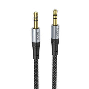 Hoco AUX kabel 3,5 mm Jack – Audio kabel Male to Male – 1 meter – Zwart