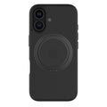 Casify 360° verstelbaar Kickstand Hoesje met MagSafe voor de iPhone 16 - Mat Zwart