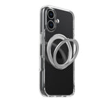 Casify 360° verstelbaar Kickstand Hoesje met MagSafe voor de iPhone 16 Plus Transparant2