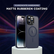 Casify Classic Hybrid Hoesje met MagSafe Mat Donkerblauw5