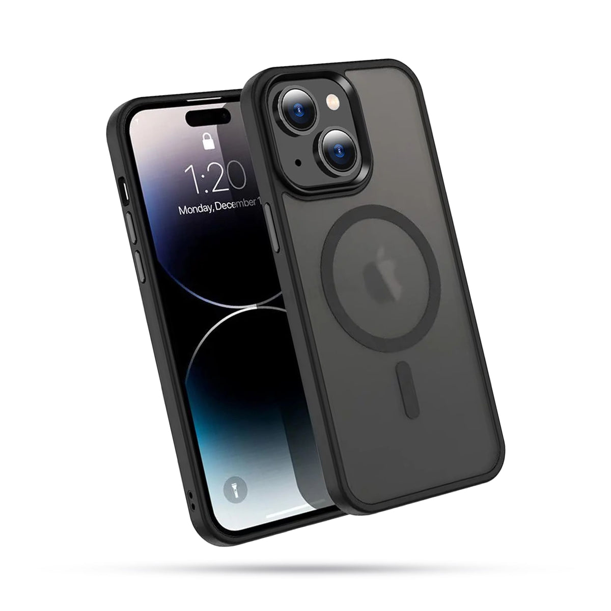 Casify Classic Hybrid Case pour iPhone avec MagSafe Matte Black2