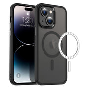 Casify Classic Hybrid iPhone Hoesje met MagSafe Mat Zwart2