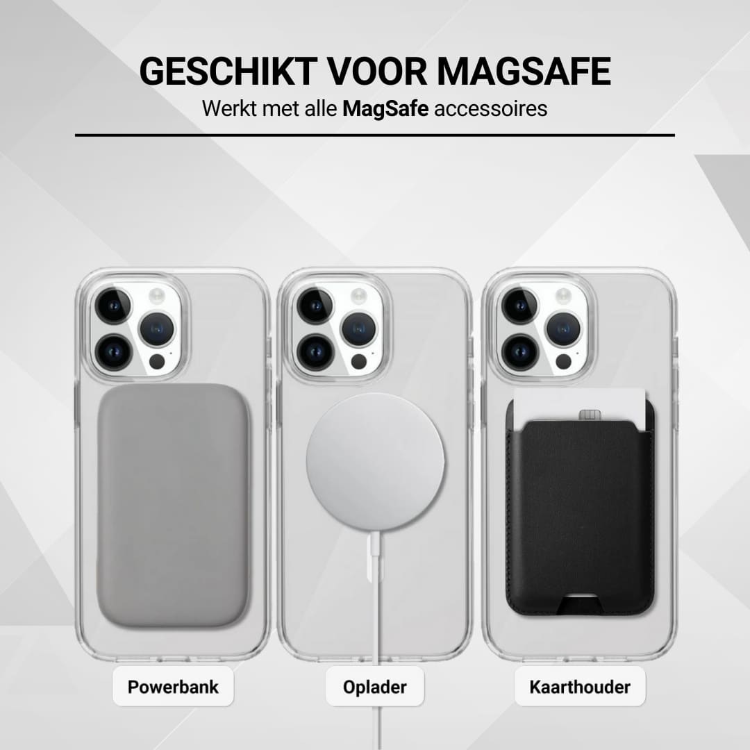 Casify Coque transparente avec MagSafe pour iPhone Transparent 4