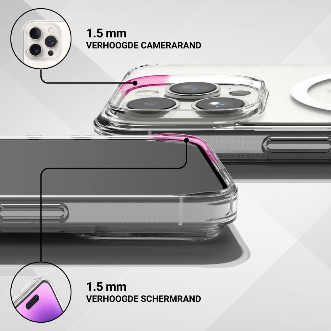 Casify Coque transparente avec MagSafe pour iPhone Transparent