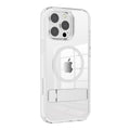Casify Doorzichtig Kickstand Hoesje met MagSafe voor de iPhone 16 Pro Max - Transparant