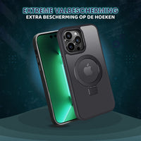 Casify Hoesje met MagSafe & Kickstand Standaard – Mat Zwart5