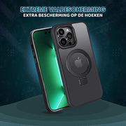 Casify Hoesje met MagSafe & Kickstand Standaard – Mat Zwart5