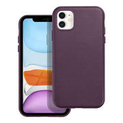 Casify Leren Hoesje met MagSafe voor iPhone 11 Donkerpaars2