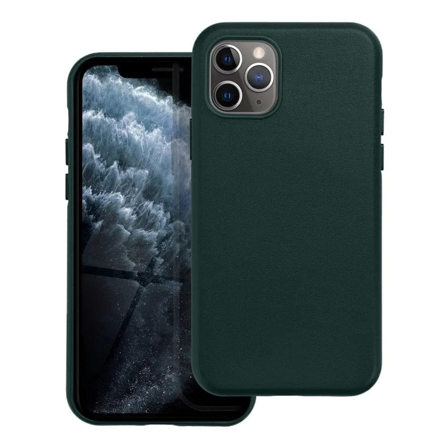 Casify Leren Hoesje met MagSafe voor iPhone 11 Pro Bosgroen2