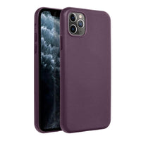 Casify Leren Hoesje met MagSafe voor iPhone 11 Pro Max Donkerpaars