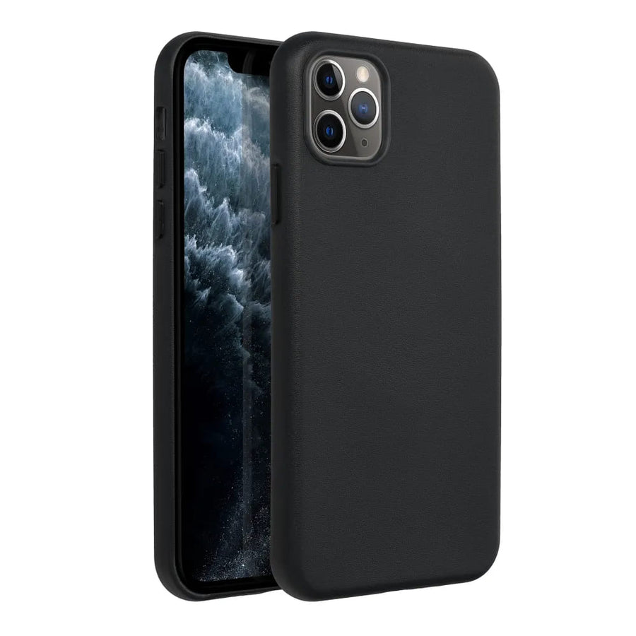 Casify Leren Hoesje met MagSafe voor iPhone 11 Pro Max Zwart