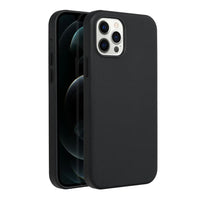 Casify Leren Hoesje met MagSafe voor iPhone 12 Pro Zwart