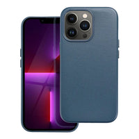 Casify Leren Hoesje met MagSafe voor iPhone 13 Pro Donkerblauw2