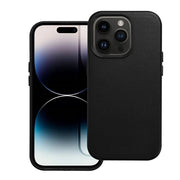 Casify Leren Hoesje met MagSafe voor iPhone 14 Pro Zwart2