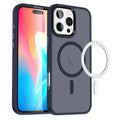 Casify Matte Hoesje met MagSafe voor de iPhone 16 Pro - Mat Donkerblauw