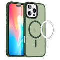 Casify Matte Hoesje met MagSafe voor de iPhone 16 Pro Max - Mat Donkergroen