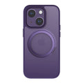 Casify 360° verstelbaar Kickstand Hoesje met MagSafe voor de iPhone 14 Plus - Mat Donkerpaars