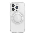 Casify 360° verstelbaar Kickstand Hoesje met MagSafe voor de iPhone 14 Pro - Transparant