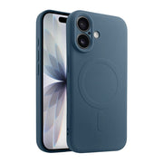 Casify Siliconen Hoesje met MagSafe voor de iPhone 17 - Blauw