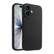 Casify Siliconen Hoesje met MagSafe voor de iPhone 17 - Zwart