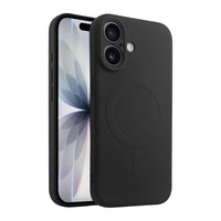 Casify Siliconen Hoesje met MagSafe voor de iPhone 17 - Zwart