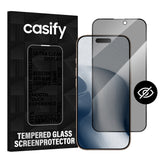 Casify Gehard Glas Privacy Screenprotector voor de iPhone 14 Pro Max