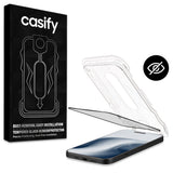 Casify Gehard Glas Privacy Screenprotector met installatiekit voor de iPhone 17 Pro Max