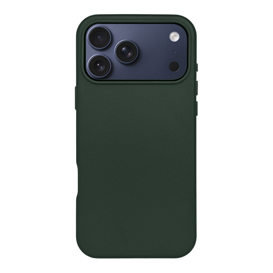 Casify Leren Hoesje met MagSafe voor de iPhone 17 Pro Max - Bosgroen