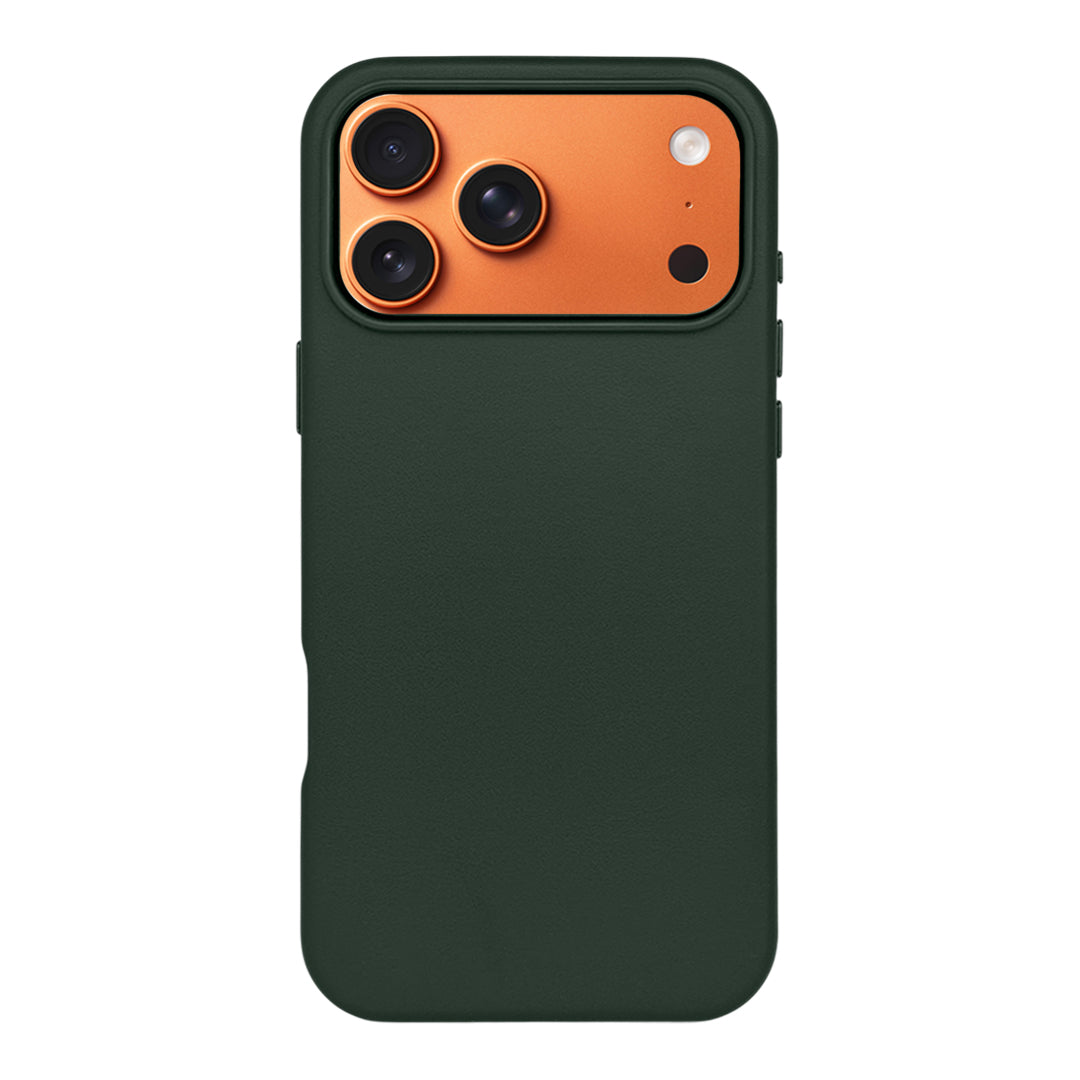 Casify Leren Hoesje met MagSafe voor de iPhone 17 Pro Max - Bosgroen
