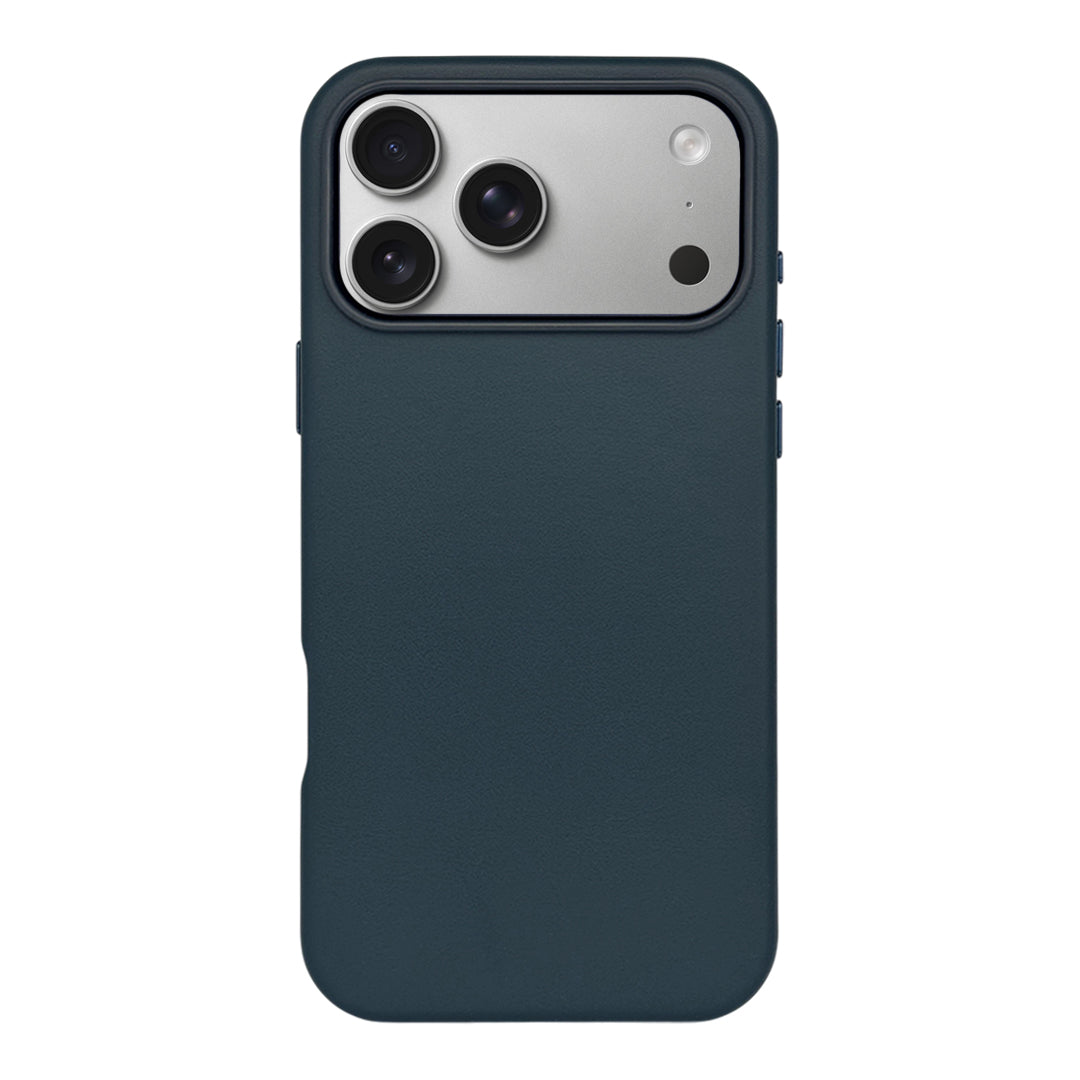 Casify Leren Hoesje met MagSafe voor de iPhone 17 Pro Max - Donkerblauw