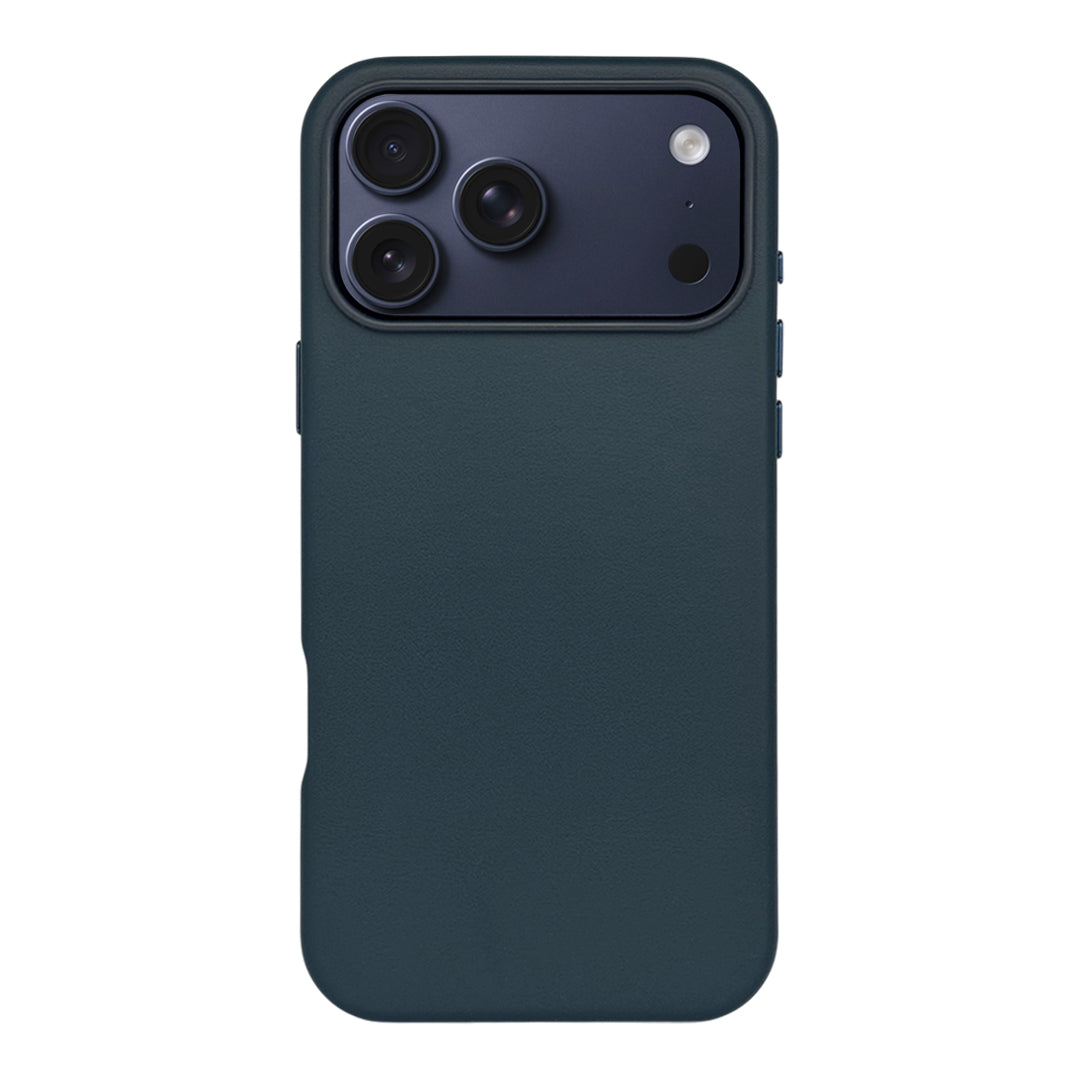 Casify Leren Hoesje met MagSafe voor de iPhone 17 Pro Max – Donkerblauw – productfoto 2