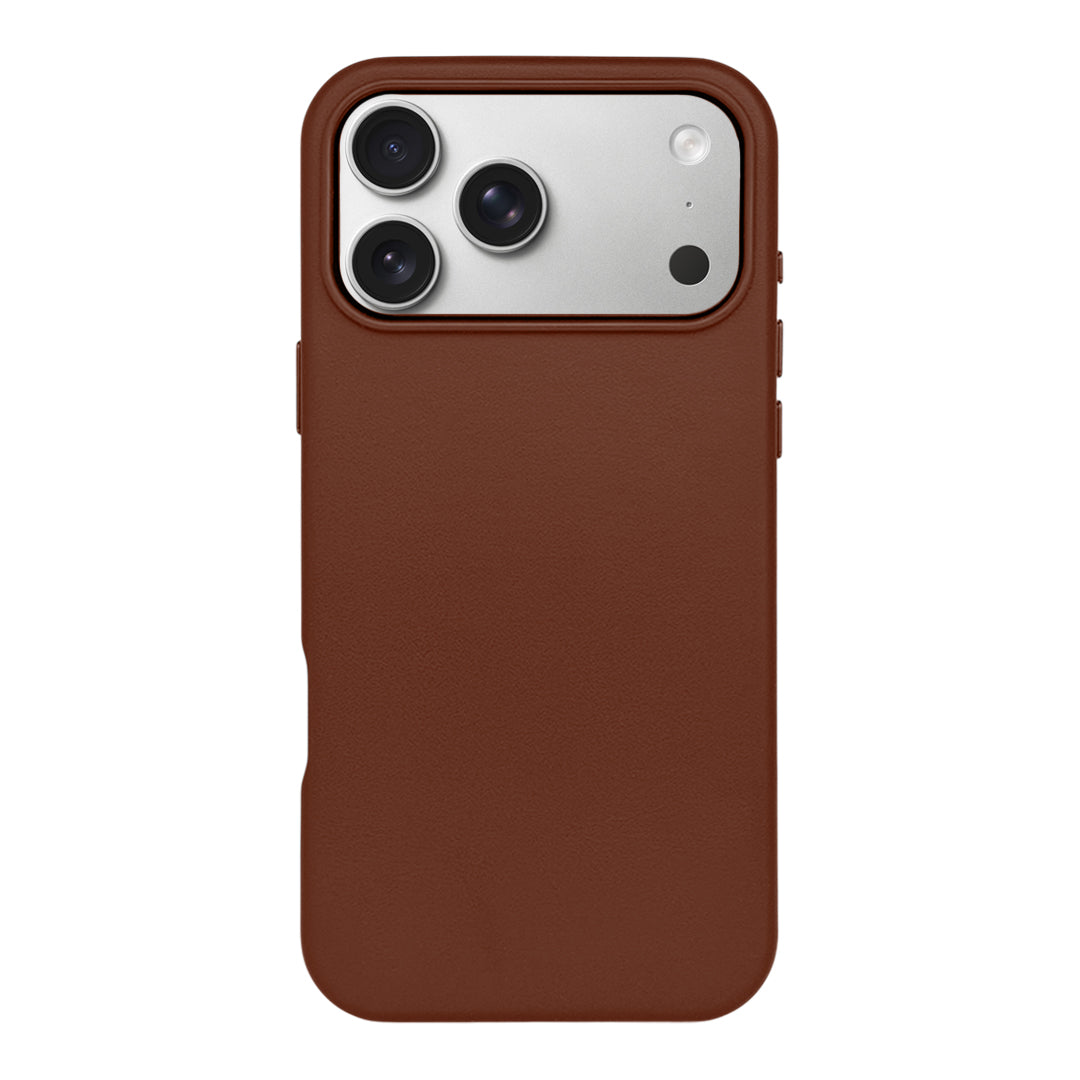 Casify Leren Hoesje met MagSafe voor de iPhone 17 Pro Max - Omber