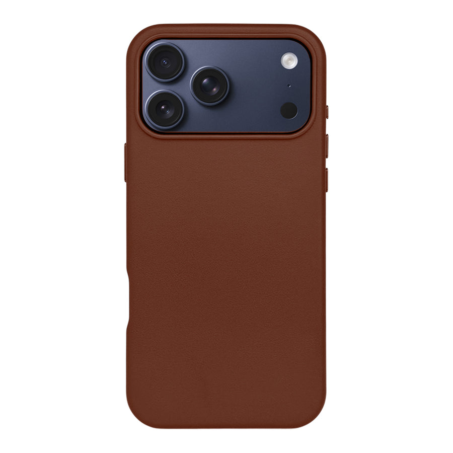 Casify Leren Hoesje met MagSafe voor de iPhone 17 Pro Max - Omber