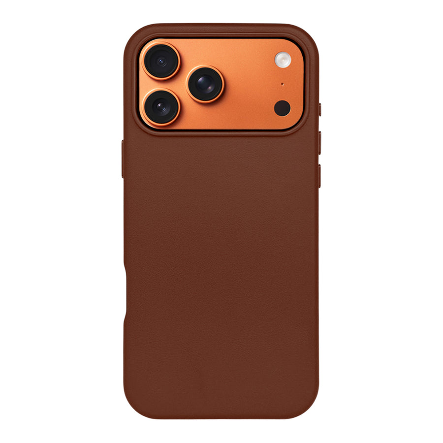 Casify Leren Hoesje met MagSafe voor de iPhone 17 Pro Max - Omber