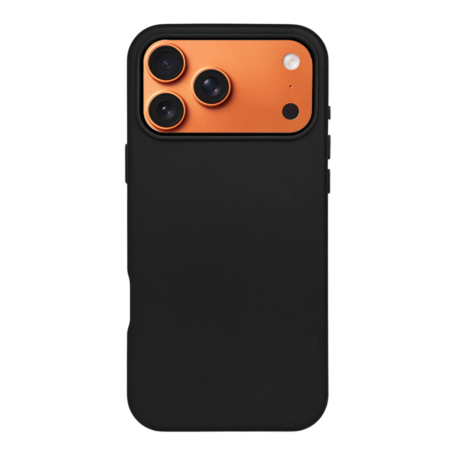 Casify Leren Hoesje met MagSafe voor de iPhone 17 Pro Max - Zwart