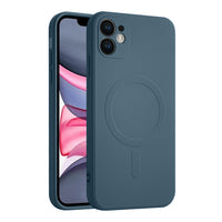 Casify Siliconen Hoesje met MagSafe voor de iPhone 11 - Blauw