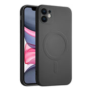Casify Siliconen Hoesje met MagSafe voor de iPhone 11 - Zwart