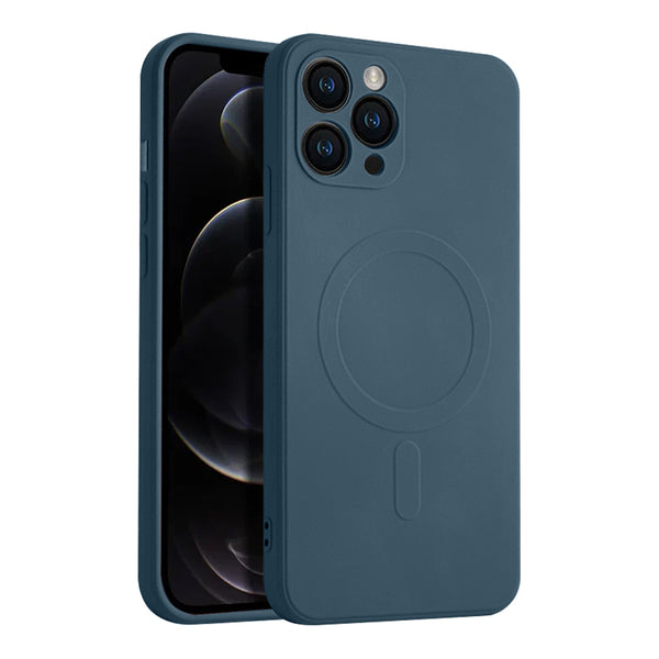 Casify Siliconen Hoesje met MagSafe voor de iPhone 11 Pro - Blauw