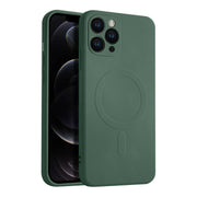 Casify Siliconen Hoesje met MagSafe voor de iPhone 11 Pro - Legergroen