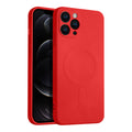 Casify Siliconen Hoesje met MagSafe voor de iPhone 11 Pro - Rood