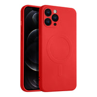 Casify Siliconen Hoesje met MagSafe voor de iPhone 11 Pro - Rood
