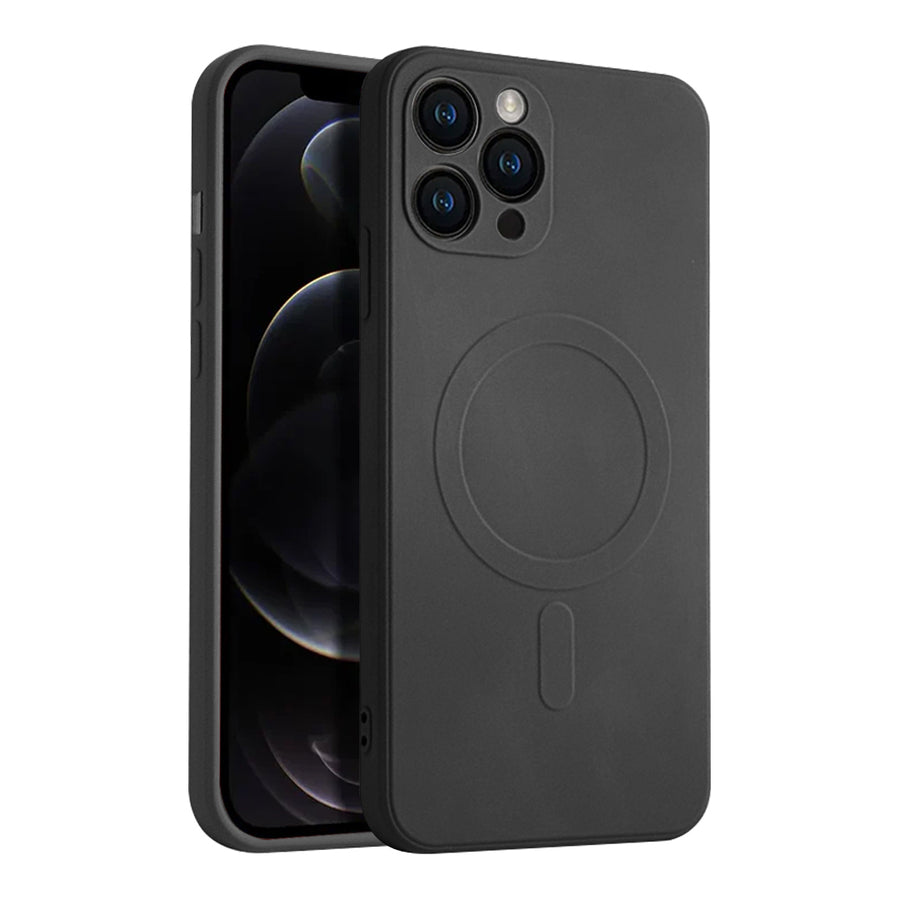 Casify Siliconen Hoesje met MagSafe voor de iPhone 11 Pro - Zwart